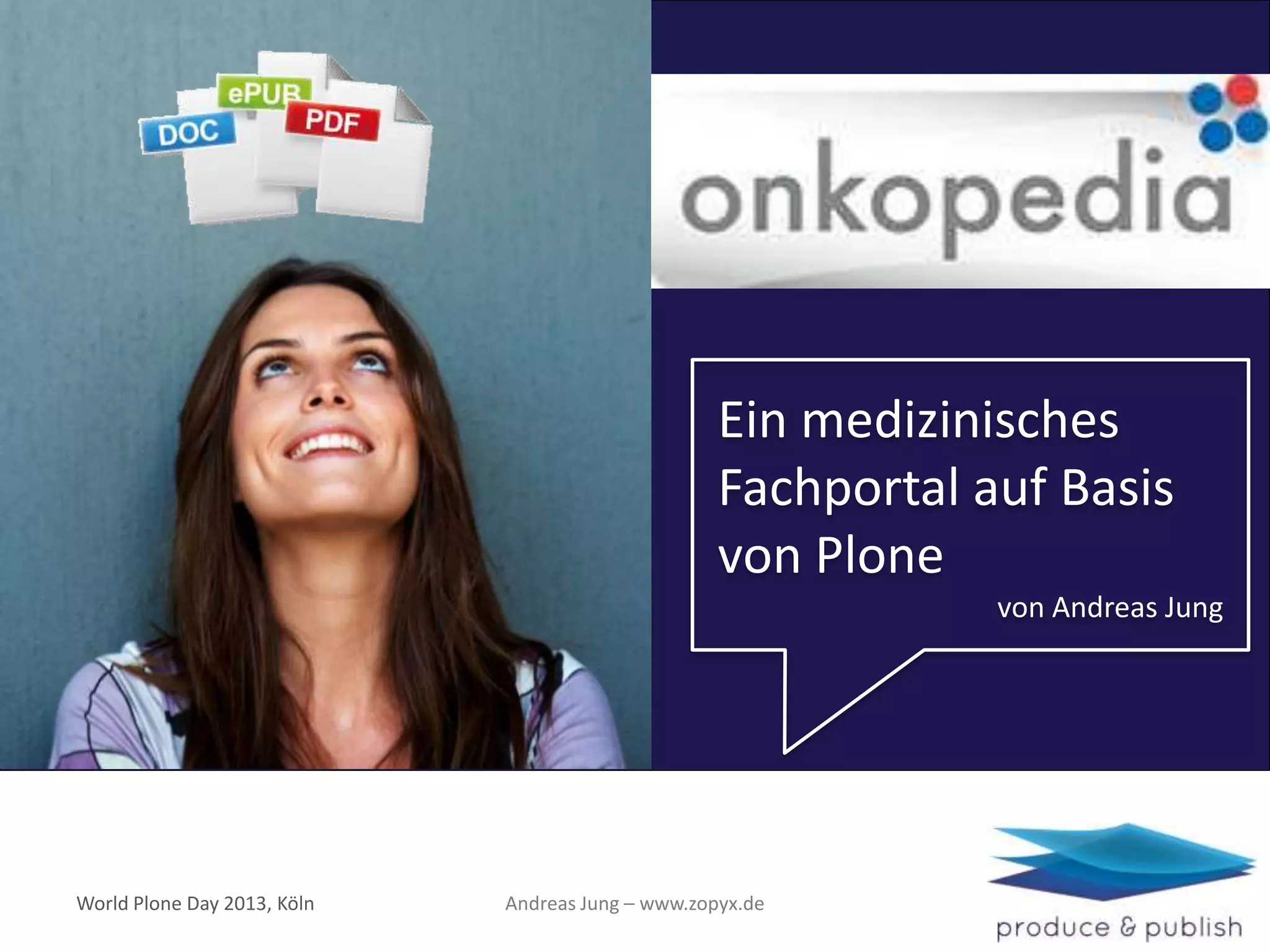 Slide 1 of 14 — Onkopedia  - ein medizinisches Fachportal auf Basis von Plone